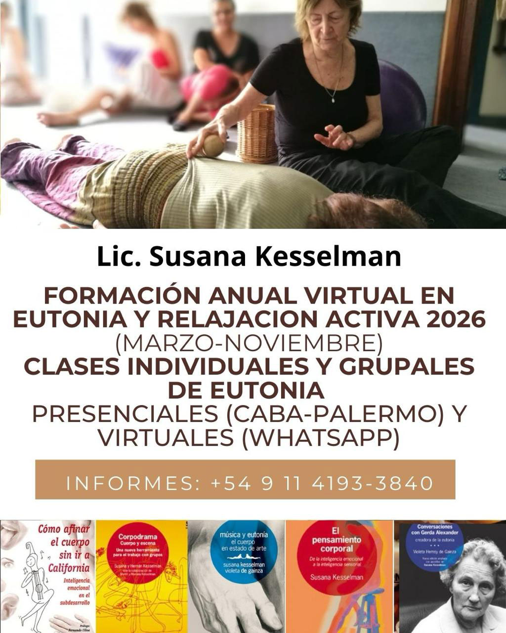 Lic. Susana Kesselman - Formación anual virtual 2026